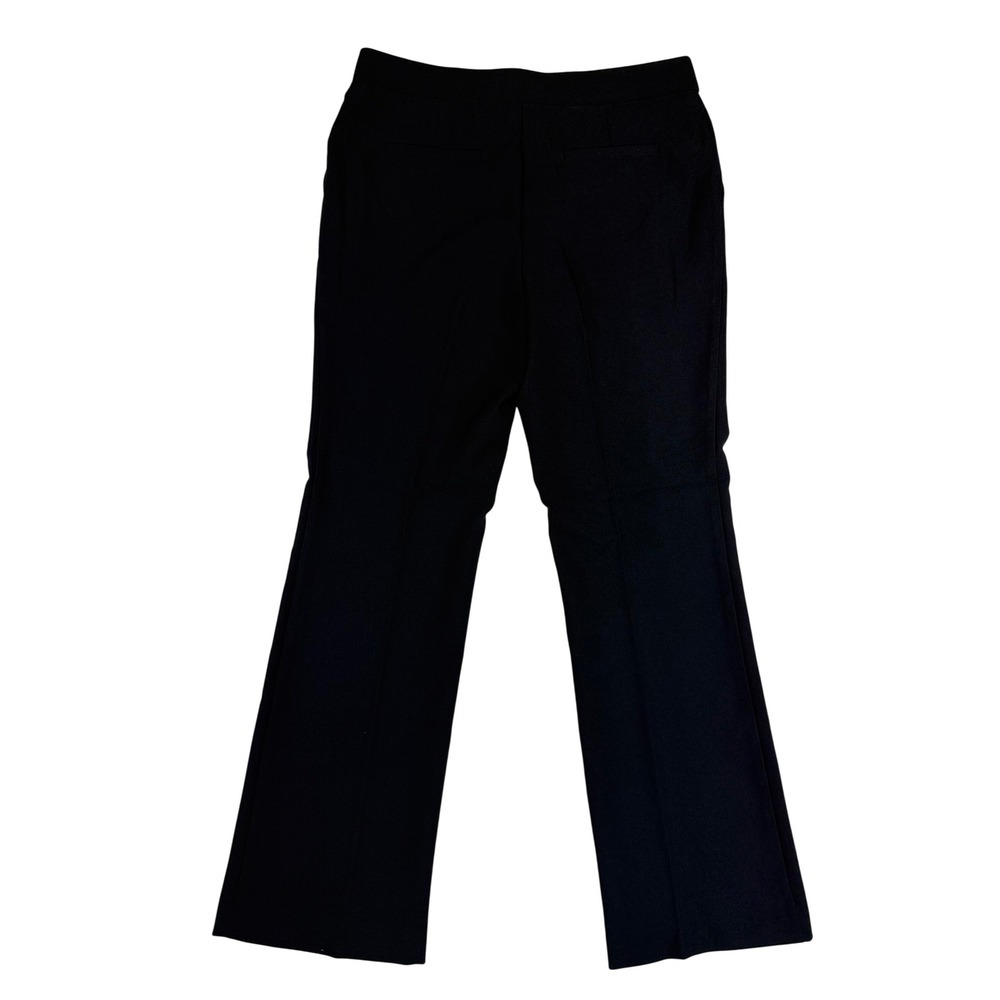 Haver & Blair London Womens Black Tailored Straight Leg Dress Pants Size Medium